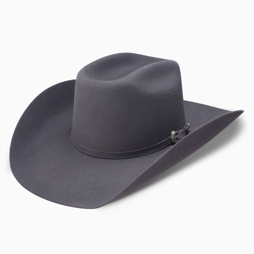 Resistol | Pennington Youth Cowboy Hat-Grey | New Arrivals