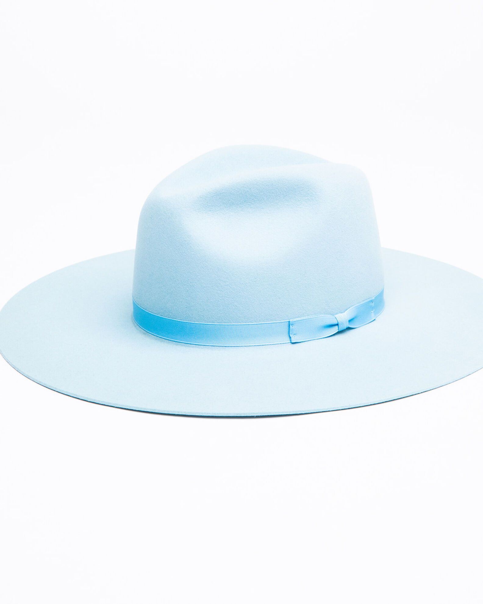 Rodeo King Women'S Tracker Felt Western Fashion Hat-Light Blue | Quick Ship