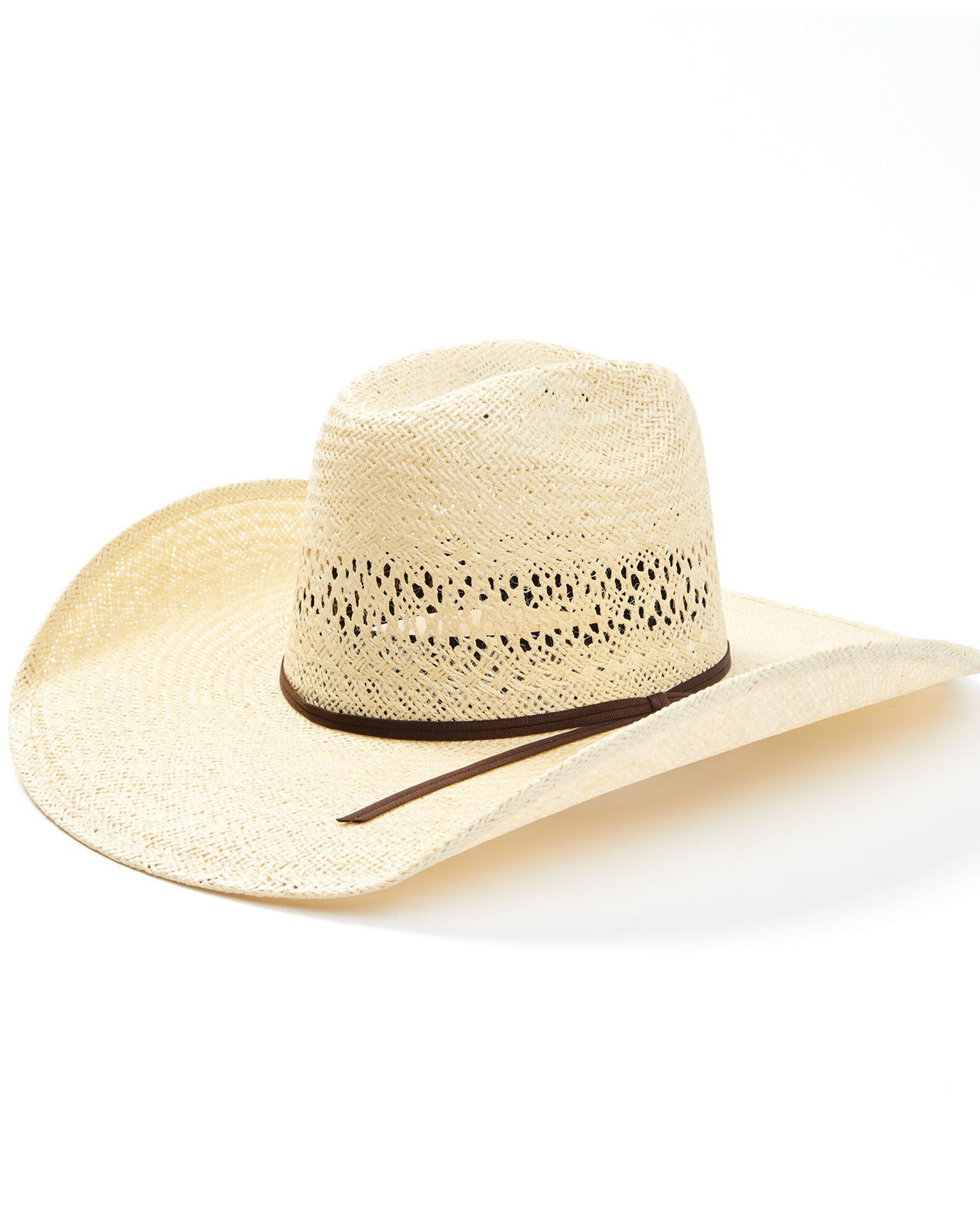 Rodeo King Quenten 25X Straw Cowboy Hat-Brown | Quick Ship