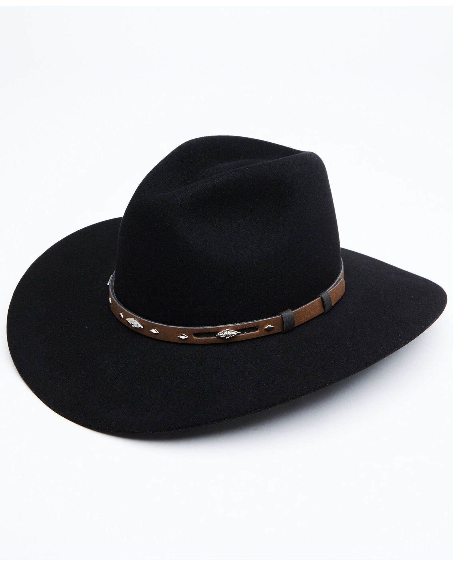Rodeo King Men'S Tracker 5X Felt Western Fashion Hat-Black | Quick Ship