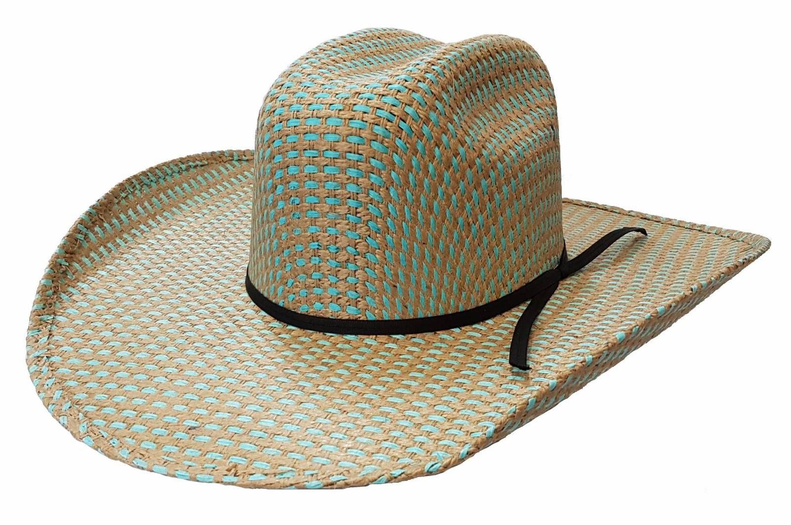 Rodeo King Rio Straw Hat, Turquoise | Quick Ship