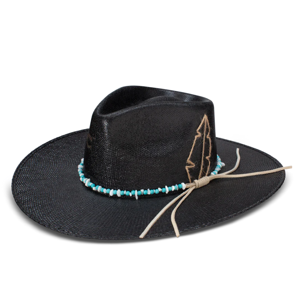 CHARLIE 1 HORSE | MIDNIGHT TOKER FASHION HAT-Black | NEW ARRIVALS
