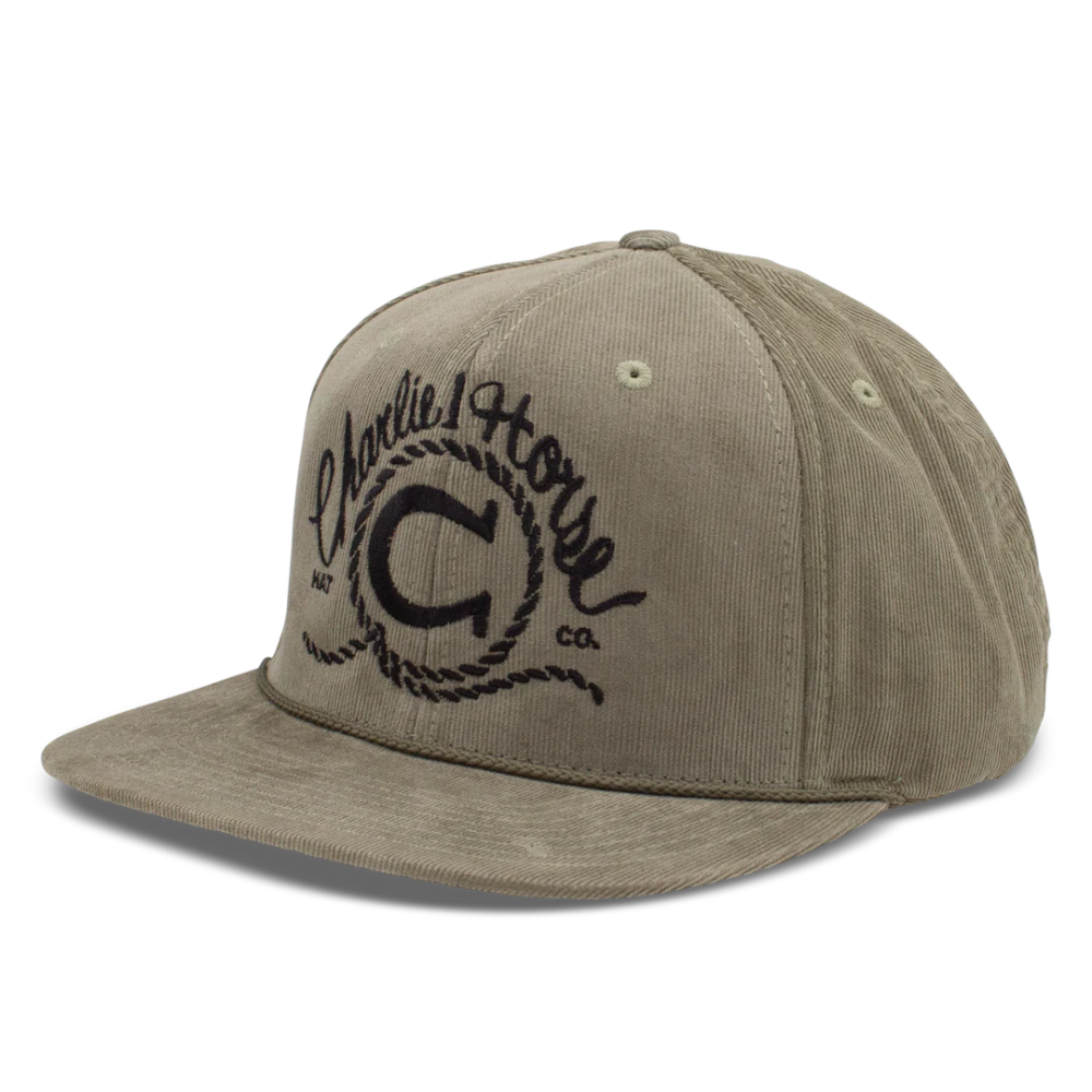 CHARLIE 1 HORSE | CORDUROY LOGO CAP | NEW ARRIVALS